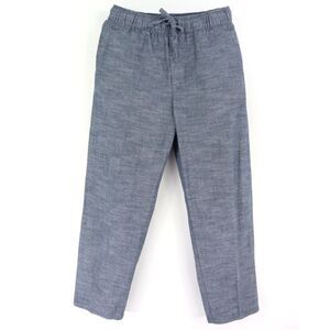 Falls Creek Pajama Pants‎ Mens M Blue Heathered 100% Pockets Pockets Drawstring
